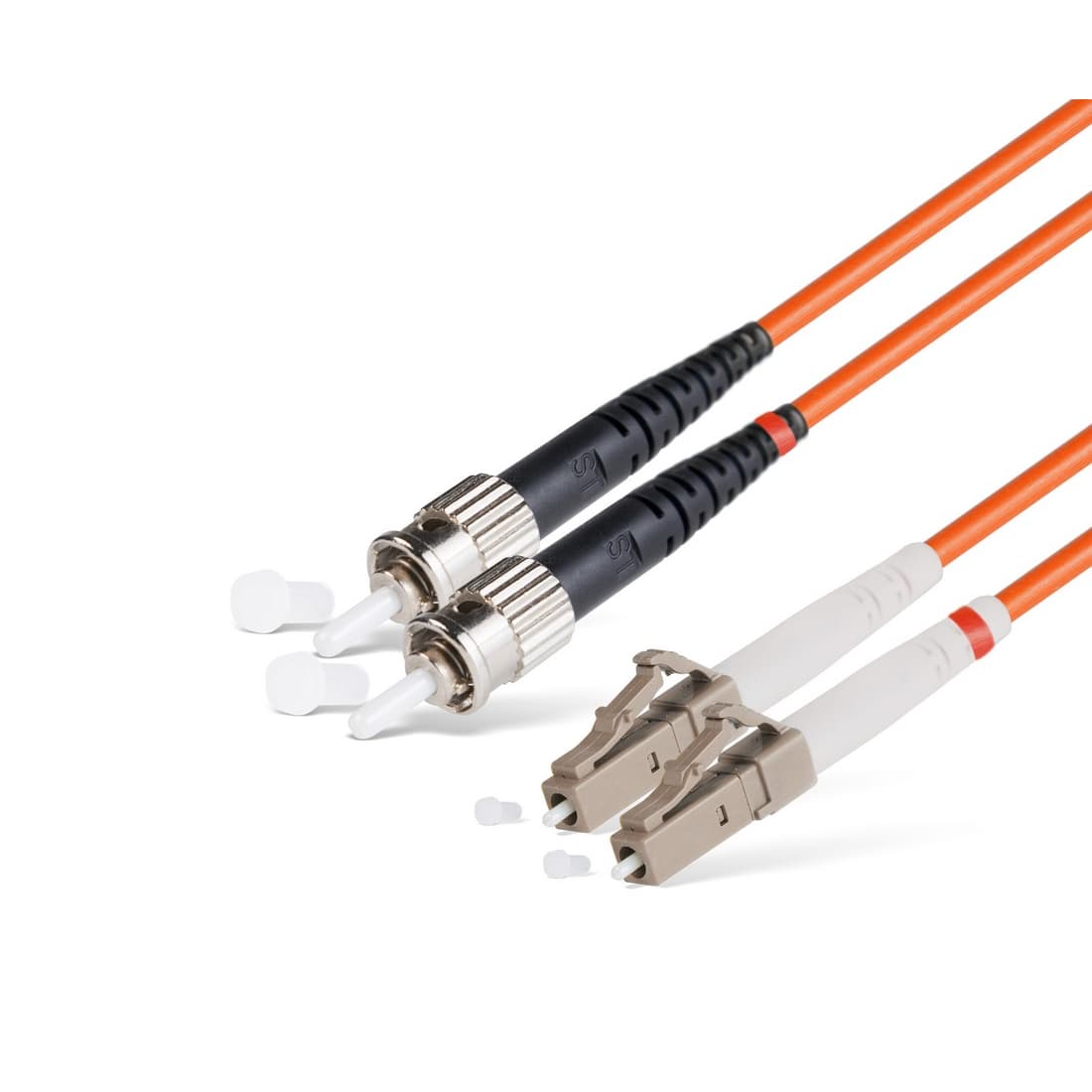 Патч Корд Оптоволоконный LC/UPC-ST/UPC MM OM1 62.5/125 Duplex 3.0мм 1 м