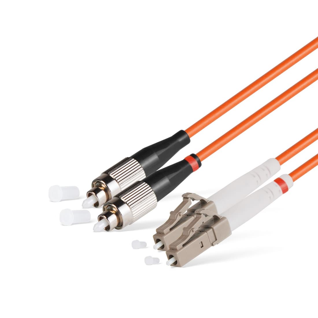 Патч Корд Оптоволоконный FC/UPC-LC/UPC MM OM2 50/125 Duplex 3.0мм 1 м