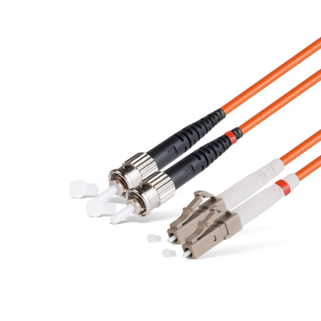 Патч Корд Оптоволоконный LC/UPC-ST/UPC MM OM2 50/125 Duplex 3.0мм 1 м