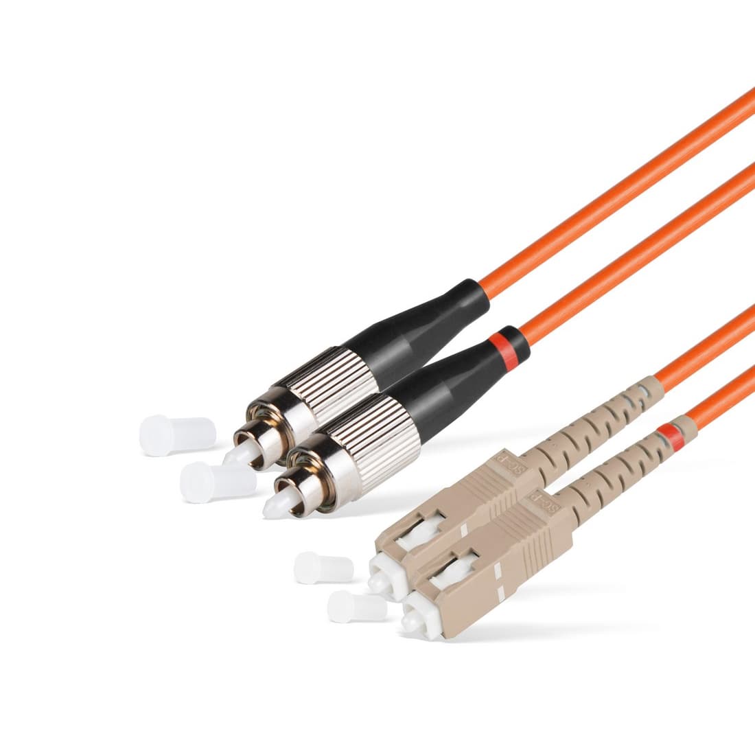 Патч Корд Оптоволоконный SC/UPC-FC/UPC MM OM2 50/125 Duplex 3.0мм 1 м