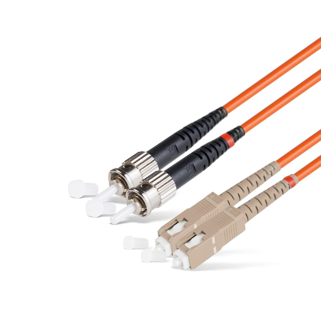 Патч Корд Оптоволоконный SC/UPC-ST/UPC MM OM2 50/125 Duplex 3.0мм 1 м