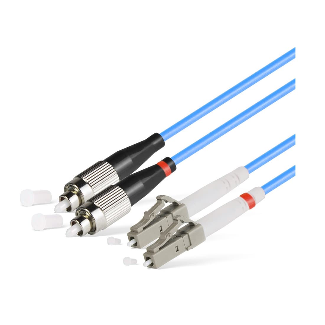 Патч Корд Оптоволоконный FC/UPC-LC/UPC MM OM3 50/125 Duplex 3.0мм 1 м
