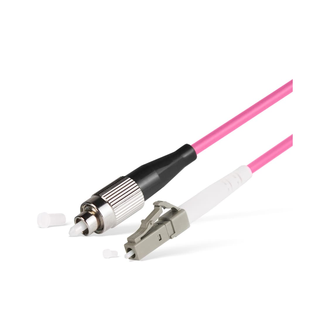 Патч Корд Оптоволоконный FC/UPC-LC/UPC MM OM4 50/125 Simplex 3.0мм 1 м