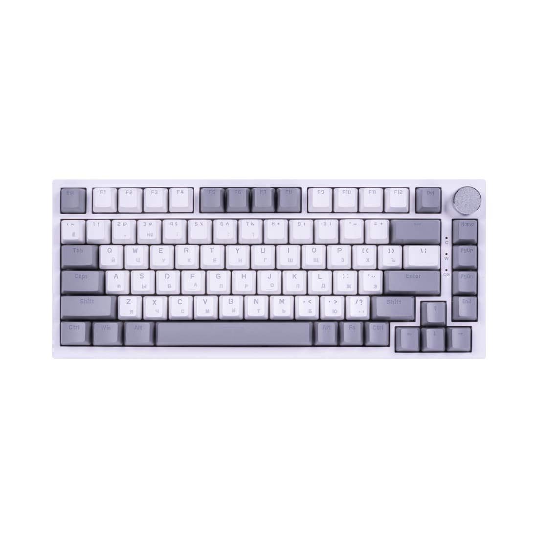 Клавиатура Ajazz AK820-AS Red Switch Белый