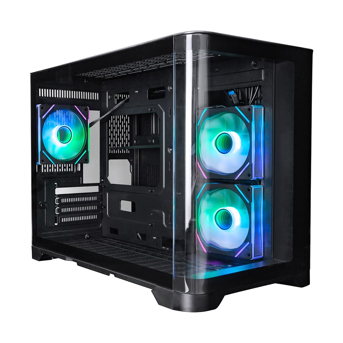 Компьютерный корпус 1STPLAYER UV6 BLACK без Б/П