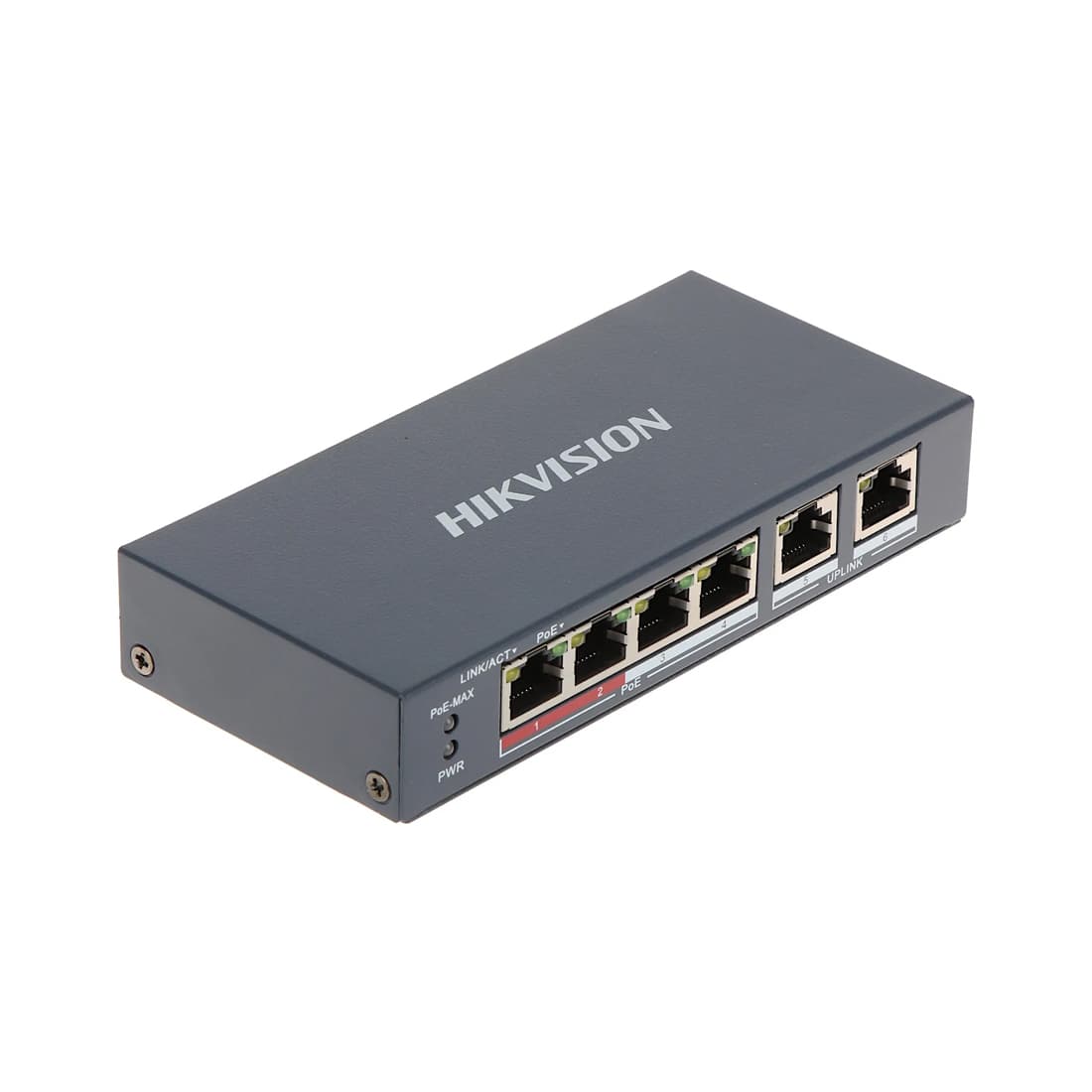 Коммутатор Hikvision DS-3E0106P-E/M(B)