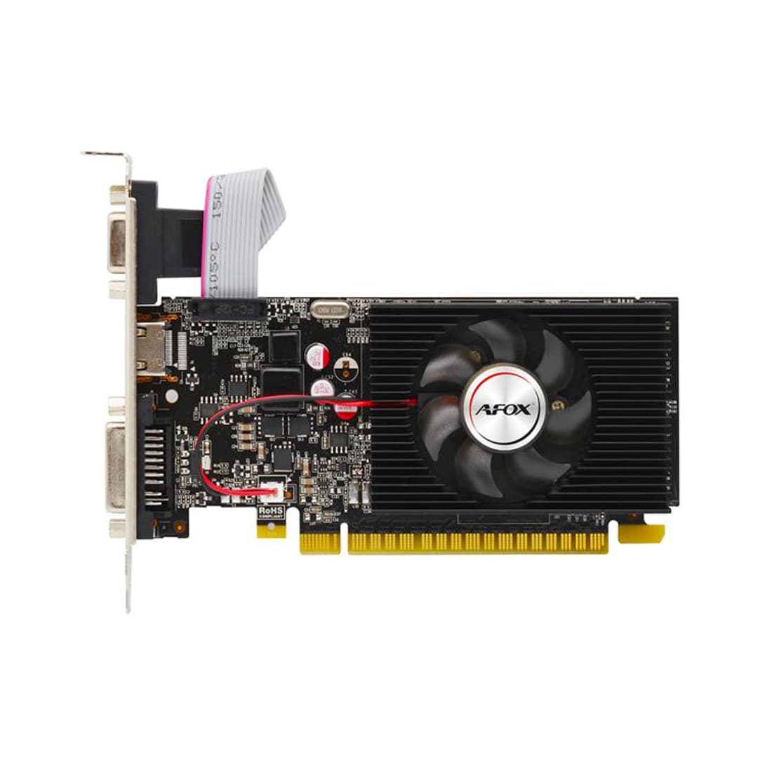 Видеокарта AFOX GT740 4GB D3 LP Single Fan (AF740-4096D3L3)