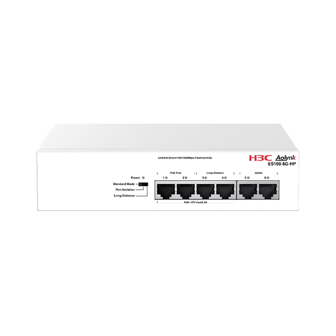 Коммутатор H3C Aolynk ES100-6G-HP
