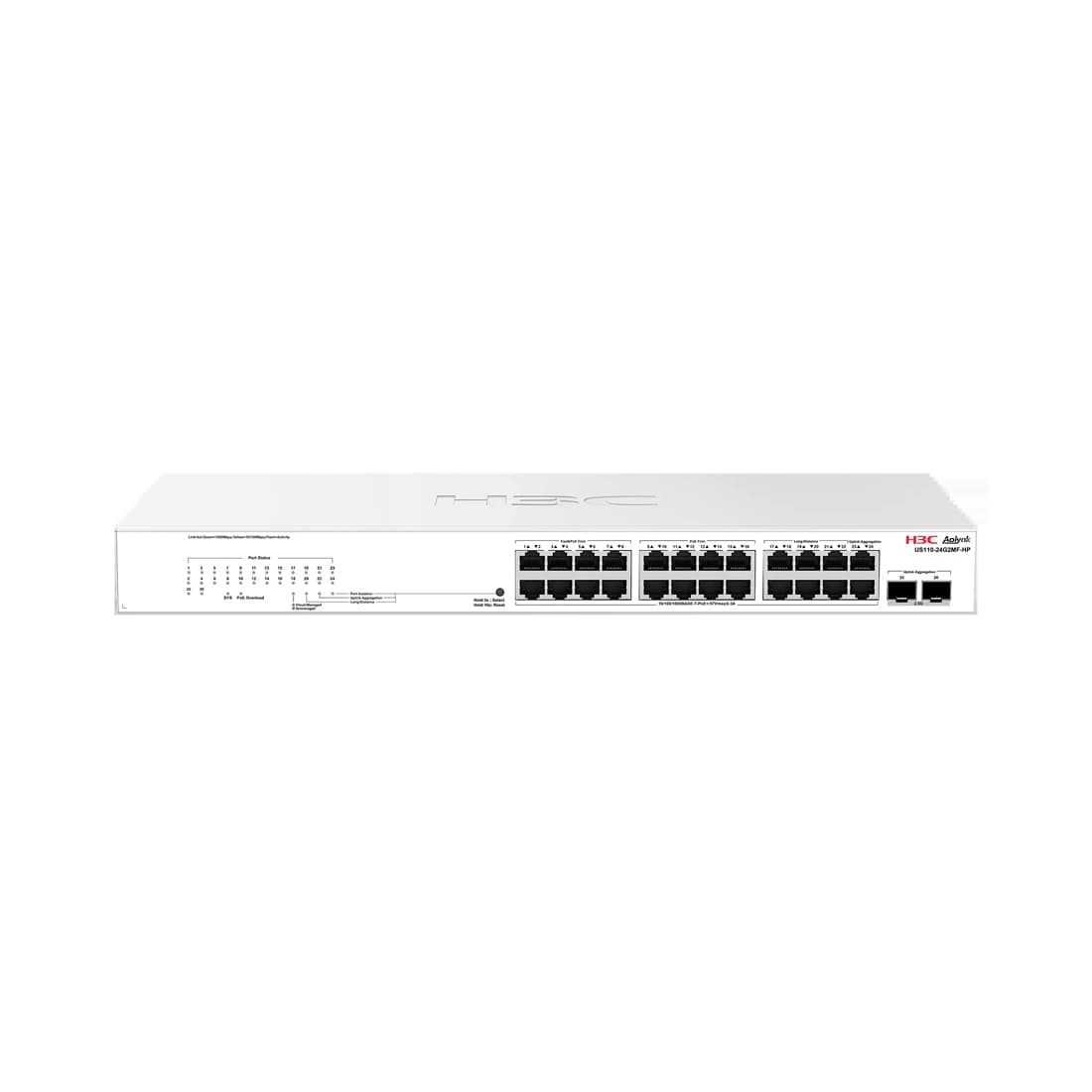 Коммутатор H3C Aolynk US110-24G2MF-HP